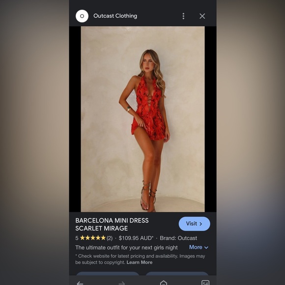 Outcast dress - Picture 3 of 3